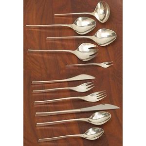 Juego de Cubiertos de diseño moderno de acero inoxidable con aspecto real, cubiertos de lujo de alta calidad para restaurante, boda, hogar, hotel - Product Image 5