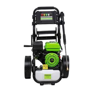 Idropulitrice a Benzina 110V 2600PSI 4.8kW con Avvolgitubo, 5 Ugelli + Serbatoio Schiuma - Product Image 4