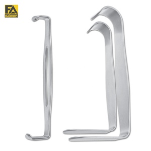 Rétracteurs Parker Langenbeck 25x15mm, lot de 2 pièces, instrument chirurgical manuel, certifié CE, classe I - Product Image 1