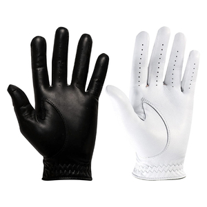 ถุงมือหนังแกะสำหรับตีกอล์ฟ OEM ระบายอากาศได้ดี คุณภาพสูง สำหรับมือซ้ายและขวา ราคาขายส่งแบบกำหนดเองได้ - Product Image 4