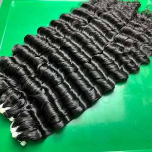 Extensions de cheveux Super Double Drawn, 100% cheveux humains bruts vietnamiens, cuticules intactes, ondulations profondes, pas cher - Product Image 4