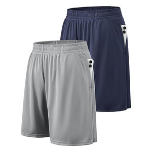 Shorts de sport pour hommes de qualité supérieure en gros, avec poches et taille élastique, séchage rapide, vêtements de sport - Product Image 4
