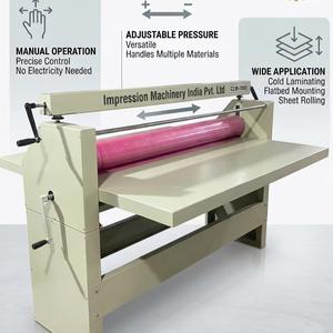 Best Selling Impression Machinery India Industrial Automatic Manual Cold <b>Laminator</b> <b>Machine</b> Vinyl Film Wholesale Price 220V - Product Image 3