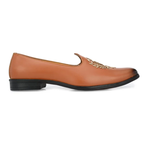 Chaussures traditionnelles en cuir faites à la main de qualité supérieure pour hommes, Nagra Jutti par Asken Atelier - Product Image 3