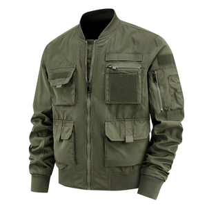 Chaqueta Cargo Estilo Vintage para Hombre – Prenda Exterior Clásica y Funcional con Diseño Atemporal y Logotipo Personalizado - Product Image 1