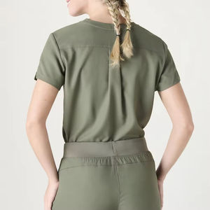 Offre Spéciale – Ensemble de Blouse et Pantalon Jogger Unisexe Anti-rides en Tissu Toile Lavable pour Infirmiers – Tenue d'Hôpital - Product Image 5