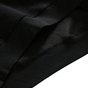 เสื้อฮู้ดดี้ผู้ชายพรีเมียมเนื้อผ้ามีเท็กซ์เจอร์ 100% ผ้าฝ้าย สีดำด้านหน้า แขนยาว มีฮู้ด กระเป๋าจิงโจ้ สไตล์ลำลอง สตรีทแวร์ - Product Image 5