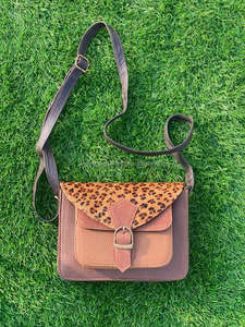 กระเป๋าสะพายไหล่หนังขนสัตว์พิมพ์ลายสัตว์สไตล์ตะวันตกใหม่คุณภาพสูงแฟชั่นหนังขนสัตว์หนังแท้คุณภาพสูงสายสะพายข้าง - Product Image 4