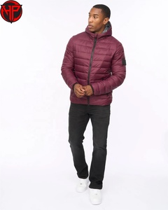 Chaquetas Acolchadas de Alta Calidad para Hombre, Tallas Grandes, con Logotipo Personalizado, Ropa de Invierno con Capucha, Material de Lona Resistente al Viento - Product Image 2