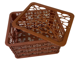 Heavy Duty PP <b>Plastic</b> Agricultural Harvest <b>Crate</b> Stackable Ventilated Vegetable Fruit Storage Basket - Product Image 2