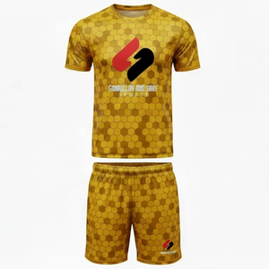 Ensemble T-shirt et short de sport pour homme – Tenue d'entraînement personnalisée, respirante, légère, décontractée pour l'été – Vente en gros - Product Image 1