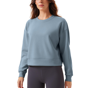 Sudadera de Mujer para Invierno 2026, Diseño Único, Color Sólido, Tejido Suave, Cuello Redondo - Product Image 6