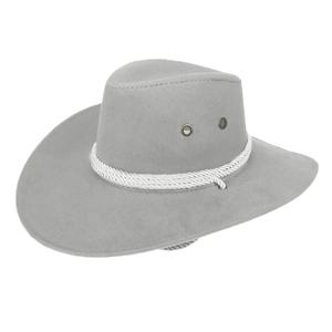 Chapeau de cowboy en matériau de qualité supérieure à bas prix Vente en gros Conception personnalisée OEM Chapeau en cuir élégant pour unisexe - Product Image 3