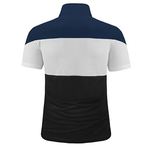 เสื้อโปโลผู้ชายคุณภาพสูง ระบายอากาศได้ดี ผ้าฝ้าย ไซส์ใหญ่ รับสกรีนโลโก้ แฟชั่นลำลอง สกรีนลายตามสั่ง เสื้อยืดแขนสั้น เสื้อโปโล - Product Image 4