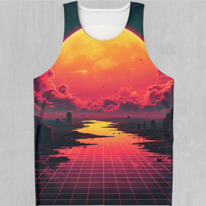 Chaleco sin Mangas al por Mayor para Hombres de Talla Grande, Secado Rápido, Sublimación, Camisetas de Gimnasio, Transpirables, Casuales, Servicio OEM Disponible - Product Image 5