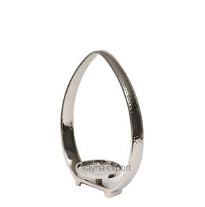 VENTA CALIENTE DE LUJO ARTESANÍA DECORATIVA PLATA METAL NIQUELADO PROVEEDOR DE SOPORTE DE VELAS EN INDIA SOPORTE DE VELAS DE CALIDAD PREMIUM - Product Image 1