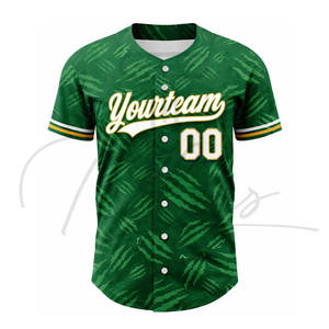 Uniformes de baseball unisexes légers, confortables et respirants pour adultes, style imprimé tendance, prix raisonnable, les plus vendus - Product Image 1