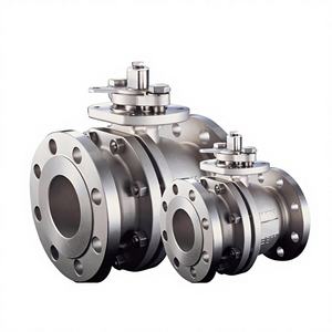 Vanne à boisseau sphérique en acier inoxydable KITZ de haute qualité, extrémités à brides, taille de port 15-200 mm, modèle BCGV-130 - Product Image 1