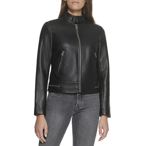 Chaqueta Bomber de Cuero para Mujer de Alta Calidad con Acabado Premium para Uso Casual y al Aire Libre, Lista para MOQ - Product Image 5