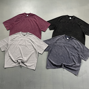 เสื้อยืดผู้ชายสำหรับฤดูร้อน คุณภาพสูง รองรับการปรับแต่งเสื้อยืดแบบส่วนตัว เสื้อยืดผู้ชายสไตล์ฮิปฮอปสุดเทรนดี้ - Product Image 5