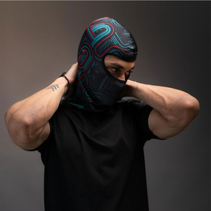 Masque facial d'extérieur à sublimation, taille adulte, cagoule personnalisée avec logo, masque intégral pour moto, cagoule pour femme, marque privée USA - Product Image 3