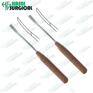 Nouveautés Os Raspatoire Courbé avec Manche Tufnol Acier Inoxydable par Hasni Surgical CE ISO Approved - Product Image 4