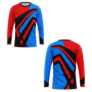 Vêtements de pêche respirants en polyester 100% avec sublimation de design original, chemises à manches courtes, protection, séchage rapide, t-shirts pour hommes - Product Image 1