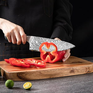 Couteau de Chef de Luxe LEGACY BLADES en Acier Damas, Manche en Résine, Tranchant comme un Rasoir, Vente en Gros Directe Usine - Product Image 5