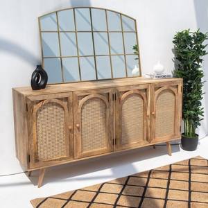 ตู้บุฟเฟต์หวายสี่บาน วานดานา อาริสต้า เอลารา พร้อมดีไซน์ประตูโค้ง สำหรับตกแต่งภายในบ้านสไตล์โมเดิร์น - Product Image 5