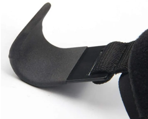 สายรัดข้อมือยกน้ำหนัก PROFIT SPORTS ทำจากนีโอพรีน ทนทาน ปรับได้ พร้อมแผ่นกันลื่น ป้องกันฝ่ามือ เหมาะสำหรับเดดลิฟท์ ดึงข้อ ซิบบิ้ง และยกน้ำหนักหนัก - Product Image 3