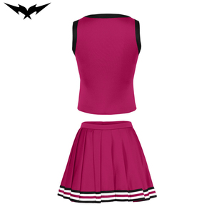 Uniforme de Porristas Premium Estampado con Tela Elástica Transpirable, Diseño Personalizado con Pedrería, Uniformes de Porristas de Élite, Diseña el Tuyo Propio - Product Image 2