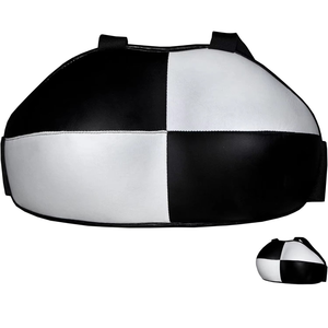 อุปกรณ์ป้องกันอกสำหรับผู้หญิง First Fitness OEM รุ่นใหม่ ดีไซน์หนัง สำหรับฝึกซ้อมคิกบ็อกซิ่งและเทควันโด - Product Image 5