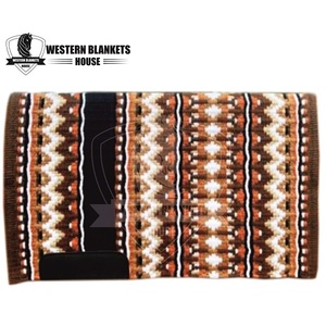 Manta Western Clásica para Caballo, 42x34 Pulgadas, Forro de Lana, Cómoda para Montar, de la Mejor Calidad - Product Image 3