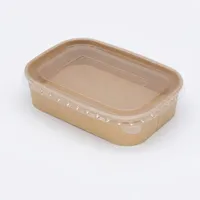 Individuelle Logo-Fensterboxen für Lebensmittel Takeaway-Verpackung für BBQ Lieferung von Tür zu Tür für den Globalen Markt Schnelle Lieferung Langlebig