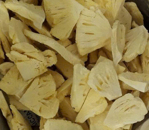 Dulces dados de piña liofilizada de Vietnam para mezclar en yogur y realzar la producción de confitería gourmet - Product Image 2