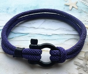 Minimalist Braided Leather & Cotton <b>Rope</b> <b>Bracelet</b> Durable Handcrafted Adjustable Cute Children's Anniversary Cord - Product Image 1