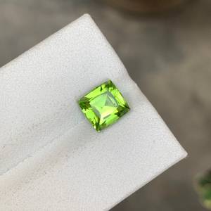 Peridoto Verde Manzana Corte Baguette Natural, Gema Suelta de Calidad Premium para Joyería, Piedra Preciosa - Product Image 6