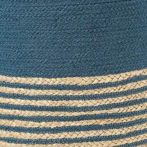 Pouf rond en jute tissé à la main, pouf ottoman en jute avec rembourrage intérieur doux en EPE et éponge - Product Image 4