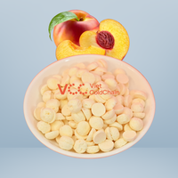 Gefreeze-droogde passievrucht yoghurt melts probiotische hapjes blok |   Natuurlijk zoete, kant-en-klare, smeltbare zuivel-snack voor baby's, HACCP-gecertificeerd