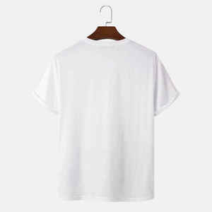 Camiseta de verano para hombre de talla grande con cuello en V, cómoda, de la mejor calidad, ligera, de secado rápido y a precio económico. - Product Image 3