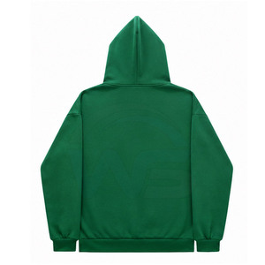 High Quality <b>Full</b> <b>Zip</b> <b>Hoodie</b> 100% Cotton Material Regular Fit Solid Winter Quick Dry Eco-Friendly OEM ODM Manufacturing Service - Product Image 2