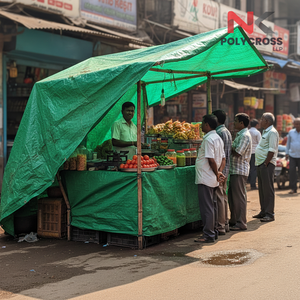 Lona de Vendedor Extra Gruesa, Resistente a los Rayos UV, para Puesto de Mercado Callejero, para Uso Comercial - Product Image 2