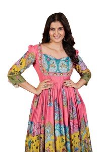 Summer <b>Spring</b> Women's Crepe Floral Print Midi Turn Down Collar Short Sleeve Breathable Casual Button Shirt <b>Dress</b> - Product Image 3