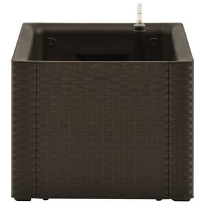 Grandes jardinières et pots de fleurs surélevés en polypropylène moka résistant aux UV de qualité supérieure - Product Image 4