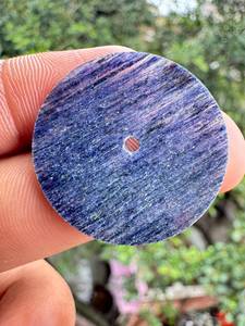 Cadran de montre de luxe personnalisé en aventurine bleue naturelle A K Gems, 31,50 mm, rond - Modèle Ak Dial-2 - Fabriqué au Rajasthan - Product Image 4