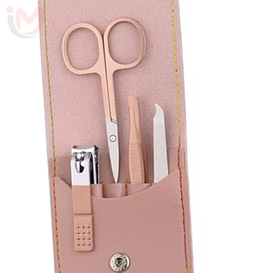 Custom Professional 4 in 1 Multi-Functional 4PCS Stainless Steel <b>Nail</b> Clipper <b>Set</b> Manicure Tools Kit Portable Durable Classic - Product Image 4