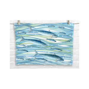 Nouveau 2024 – Serviettes en coton JAI brodées citron, 100 % coton biologique certifié GOTS, séchage rapide, pour la maison, le golf et la cuisine - Product Image 5