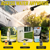 Nettoyeur haute pression sans fil puissant, machine de lavage de voiture portable, canon à mousse pour les grossistes, commande en gros