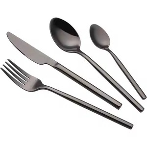 Event <b>Table</b> Metal <b>Spoon</b> And Fork Set Cutlery Set For Dining <b>Table</b> Kitchen Dinner Service - Product Image 1