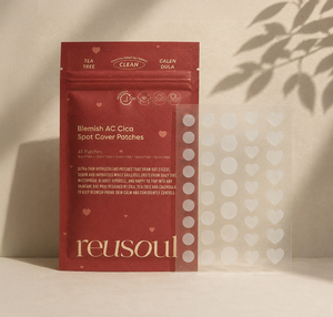 Reusoul Hydrocolloid Collagen Blemish AC Cica Spot Cover Patches Traitement des Imperfections Patch Hydrogel Forme Circulaire 41 Patchs Tous Types de Peau - Product Image 1